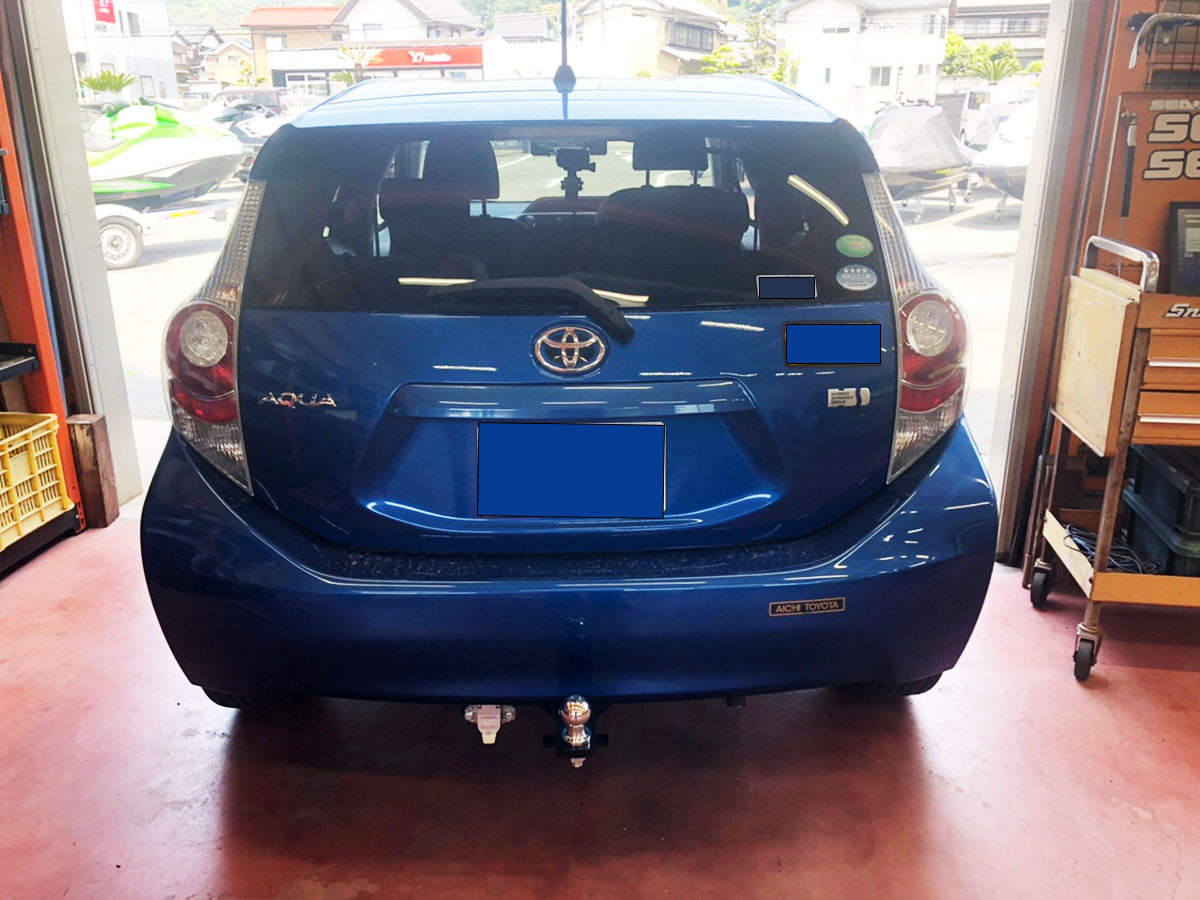 CURT ヒッチ 2000ポンド牽引能力　アクア　AQUA NHP10 CURT（カート） 正規品 トヨタ アクア X-URBAN/Crossover NHP10型 2014